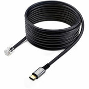 StarTech.com UR9-HEADSET-ADAPTER Cable Gender Changer USB-C RJ-9 Black