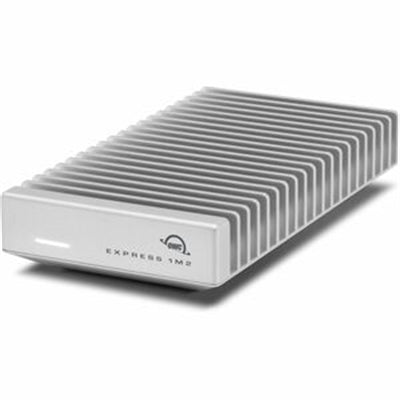 OWC Express 1M2 80G 4 TB Portable Rugged Solid State Drive - External - PCI Express NVMe - Silver