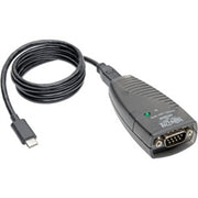 Tripp Lite by Eaton USB-C to Serial DB9 RS232 Adapter Cable - 3 ft. (0.91 m) Keyspan High-Speed (M/M) TAA