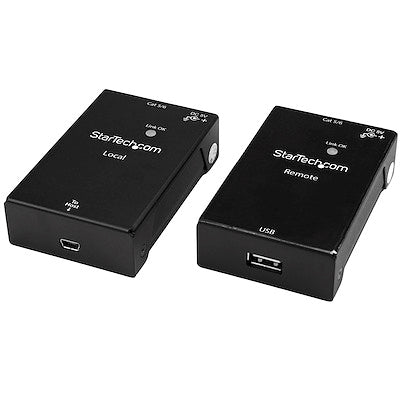 StarTech.com USB2001EXTV 1-Port USB 2.0-Over-Cat5-or-Cat6 Extender Kit - 165 Ft
