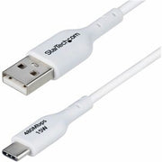 StarTech.com - StarTech 3ft USB-a to USB-C Charging Cable, 3A, USB 2.0, TPE Jacket - White