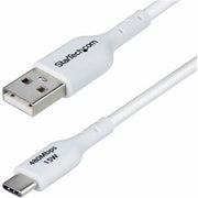 StarTech.com - StarTech 6ft USB-a to USB-C Charging Cable, 3A, USB 2.0, TPE Jacket - White
