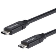 StarTech.com USB2C5C2M USB C to USB C Cable - 6 Ft / 2m - W/ 5A Power Delivery - USB 2.0 - USB-IF Certified - USB Type C Cable -USB C Charging Cable