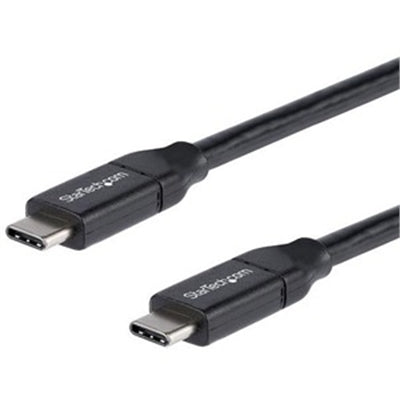 StarTech.com USB2C5C2M USB C to USB C Cable - 6 Ft / 2m - W/ 5A Power Delivery - USB 2.0 - USB-IF Certified - USB Type C Cable -USB C Charging Cable