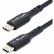 StarTech.com 2m (6ft) USB C Charging Cable USB-C Cable USB 2.0 Type-C Laptop Charger Cord 60W 3A Power Delivery TPE Jacket USB-C Data Transfer Cable M