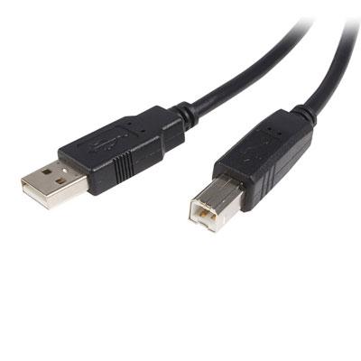 StarTech.com 1 Ft USB 2.0 a to B Cable, M/M, USB2HAB1