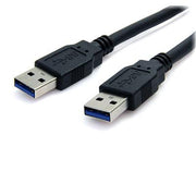 StarTech.com - USB3SAA6BK Black Black SuperSpeed USB 3.0 Cable a to a - M/M