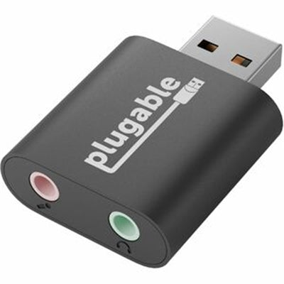 Plugable USB Audio Adapter with 3.5mm Speaker