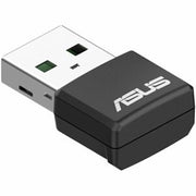 ASUS - USB-AX57 Nano AX1800 Dual-Band Wi-Fi 6 USB Network Adapter - Black