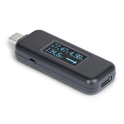 StarTech USB-C Power Tester  Bi-Directional Voltage/Current Multimeter  240W PD EPR  Digital OLED  Portable USB-C Cable/Port Power Meter Tester