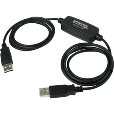 Plugable USB 2.0 Transfer Cable, Unlimited Use, Transfer Data Between 2 Windows PC&amp;apos;s
