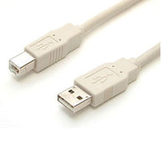 StarTech.com USBFAB_15 15 Ft Beige a to B USB 2.0 Cable - M/M