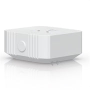 Battery-powered SuperLink sensor that detects water leaks, temperature, humidity, and ambient light.