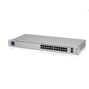 Ubiquiti - 24-Port Managed Gigabit Managed Switch USW-24 - Gray