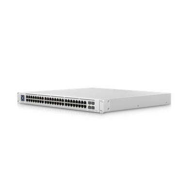 Ubiquiti - Enterprise 48 48-Port 2.5Gb PoE+ Compliant Managed Network Switch USW-Enterprise-48-Po - Gray
