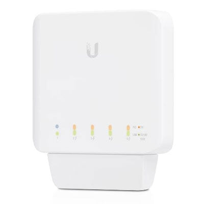 Ubiquiti - Flex 5-Port Managed Gigabit PoE Network Switch USW-Flex - White