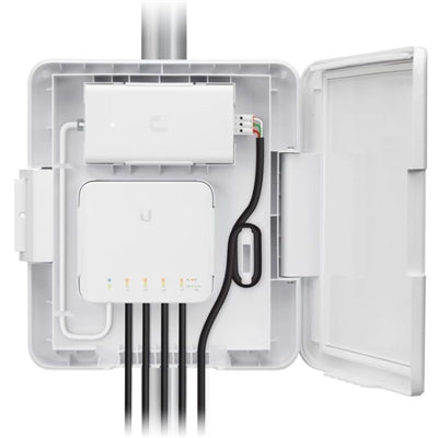 Ubiquiti UniFi Switch Flex Utility Outdoor Weatherproof Enclosure for Switch Flex