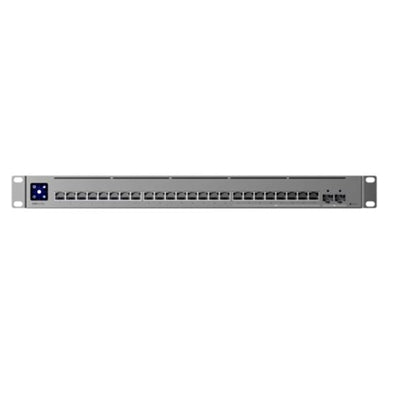Ubiquiti - Pro Max 24-Port 2.5G/1G Managed Network Switch USW-Pro-Max-24 - Gray