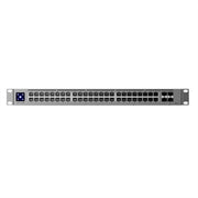 Ubiquiti - Pro Max 48 48-Port 2.5G/1G PoE++ Compliant Managed Network Switch USW-Pro-Max-48-PoE - Gray