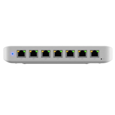 Ubiquiti - Ultra 8-Port Gigabit PoE+ Compliant Managed Network Switch USW-ULTRA - White