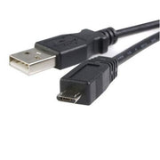 StarTech.com 10 Ft Micro USB Cable - a to Micro B - USB Cable - USB (M) to Micro-USB Type B (M) - USB 2.0 - 10 Ft - Black -  - UUSBHAUB10