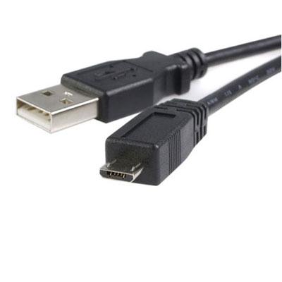 StarTech.com 10 Ft Micro USB Cable - a to Micro B - USB Cable - USB (M) to Micro-USB Type B (M) - USB 2.0 - 10 Ft - Black -  - UUSBHAUB10