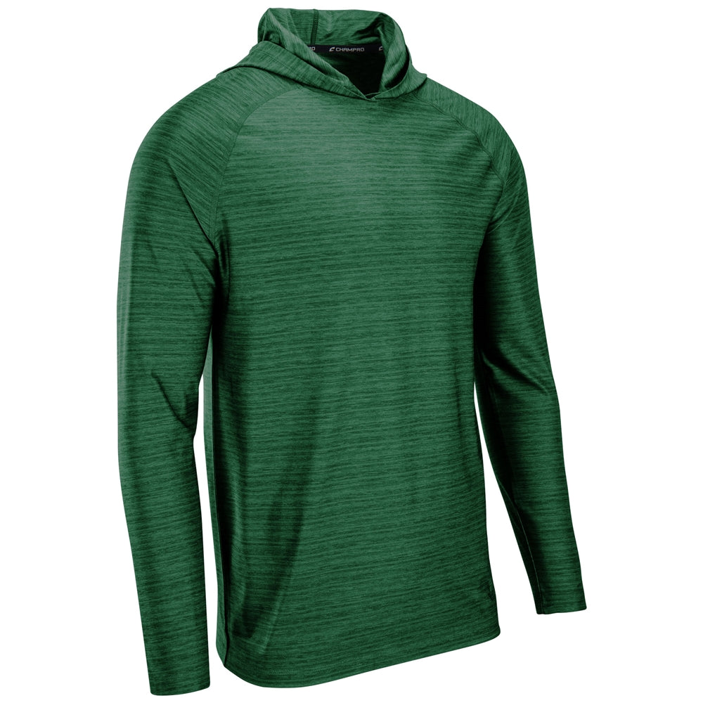 UV Hoodie - Heather Forest Green - Adult - Medium