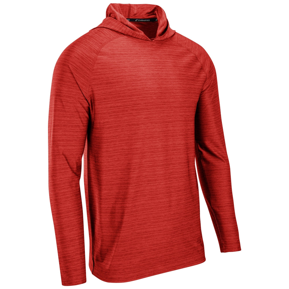 UV Hoodie - Heather Scarlet - Youth - Extra-Large