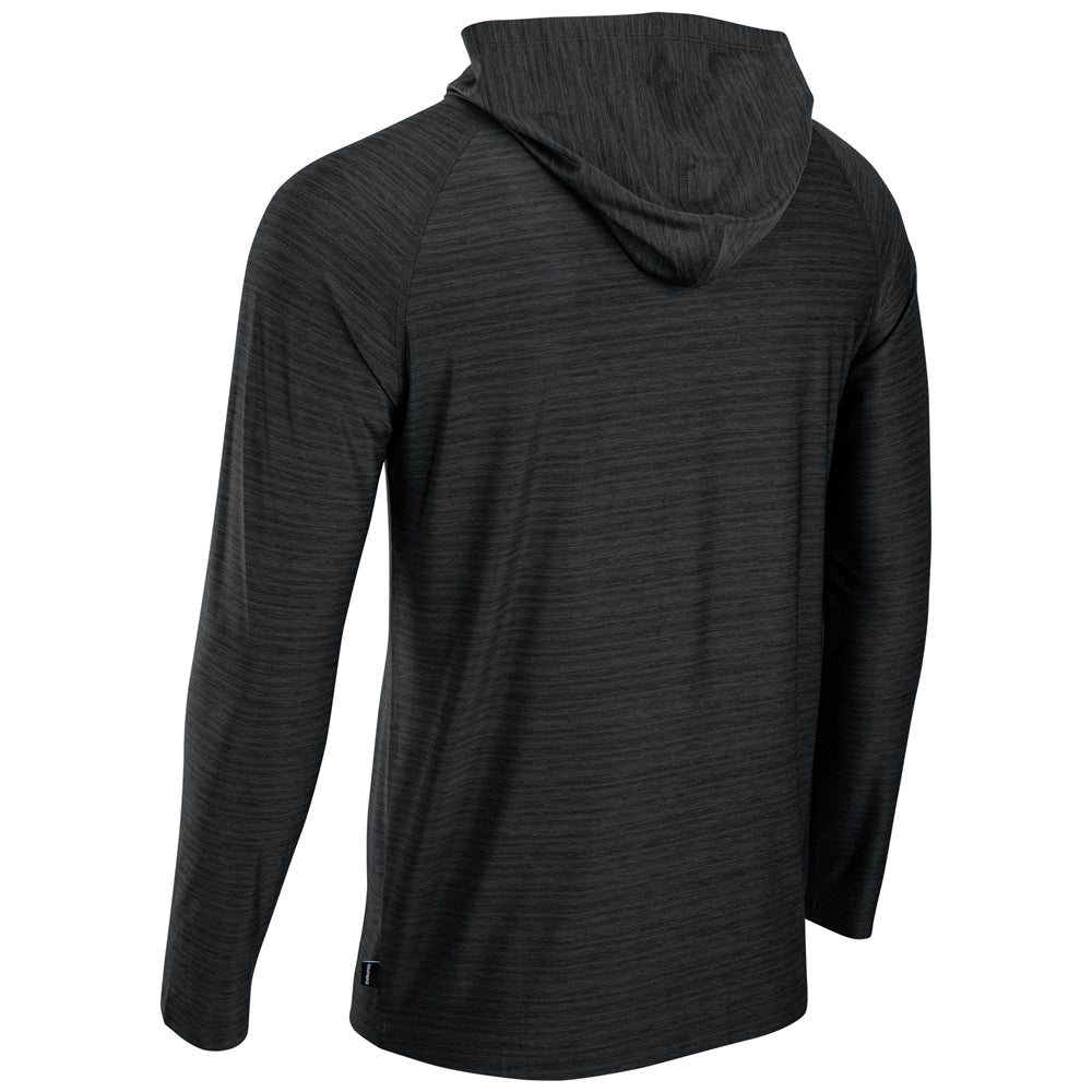 UV Hoodie - Heather Black - Adult - XXLarge