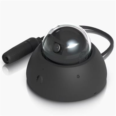 Ubiquiti AI Dome, Black, All-weather, Vandal-proof 4K PoE Dome Camera,Enhanced AI Capabilities Long-range IR Night Vision, UVC-AI-Dome-B