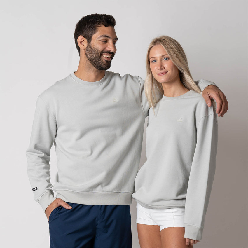 Unisex Fleece Crew (Gravity Gray Heather) - XXL