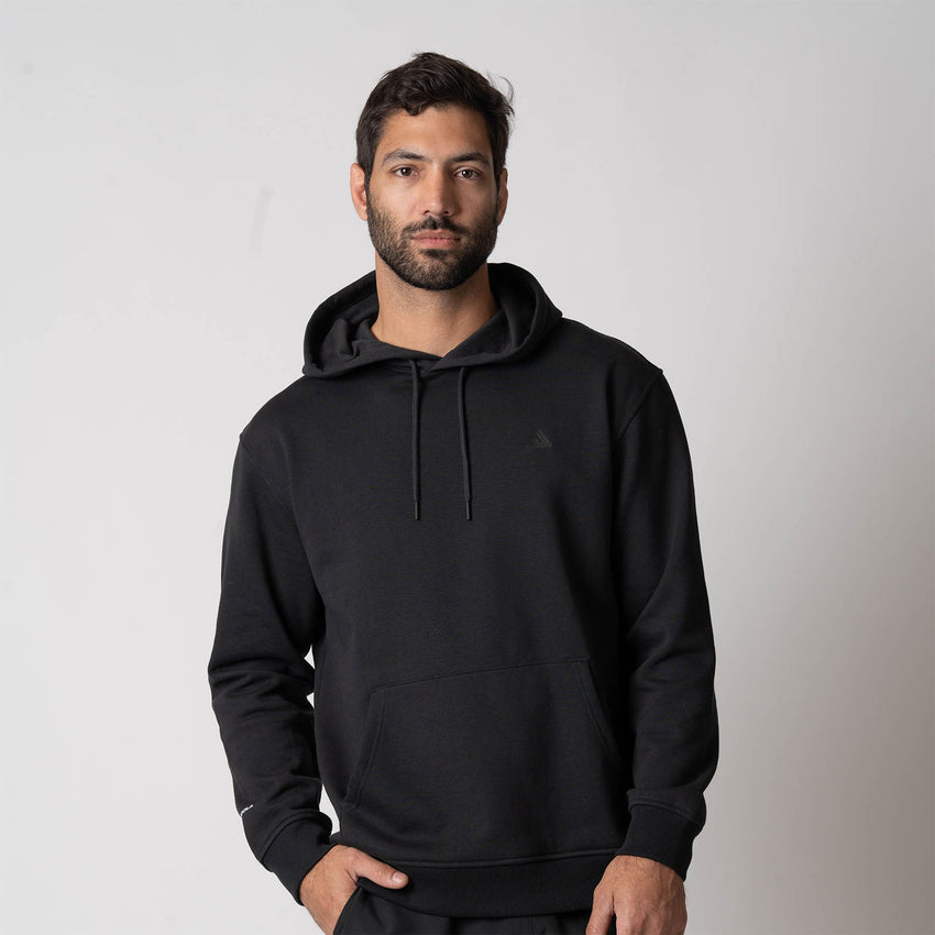 Unisex Fleece Hoodie (Navy Heather) - XS