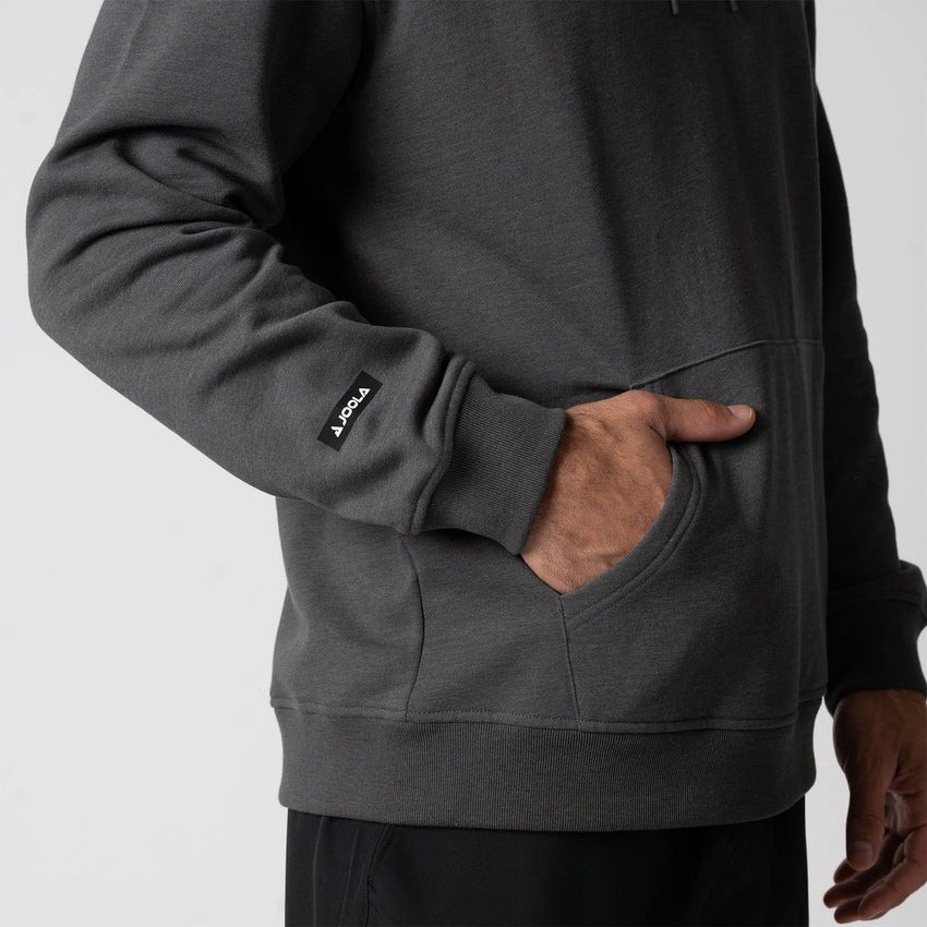 Unisex Fleece Hoodie (Charcoal Gray Heather) - L