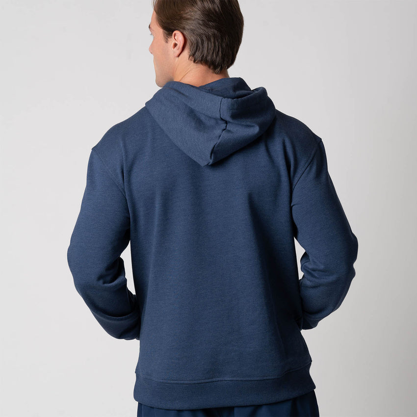Unisex Fleece Hoodie (Navy Heather) - S