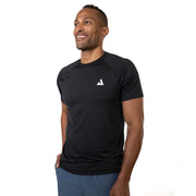 Men's Court Short Sleeve (Black) - M