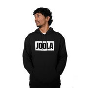Unisex Fleece Graphic Hoodie (Black/ White) - L