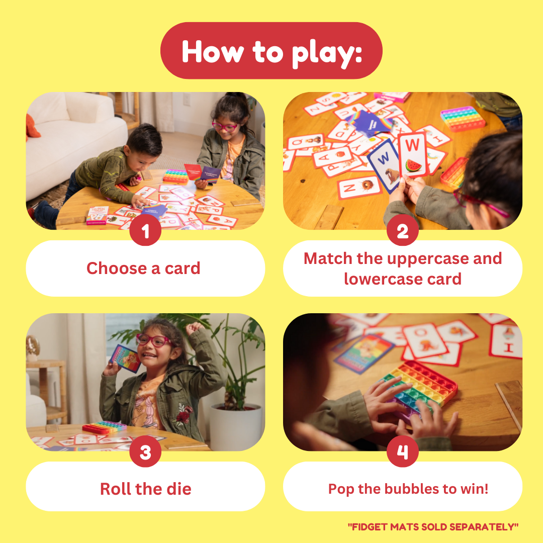 Card Packs/ Add-ons - ABC: Learn Uppercase & Lowercase Letters Card Pack: Pre-K - Kindergarten