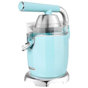 Brentwood Brentwood Powerful 200W Electric Citrus Juicer, Stainless Steel Lever, 2 Cones, Dishwasher Safe Parts (J28BL) - Blue