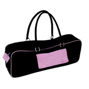 URBAN YOGA BAG Black/Pink - 9.5"H x 6"W x 25.5"L