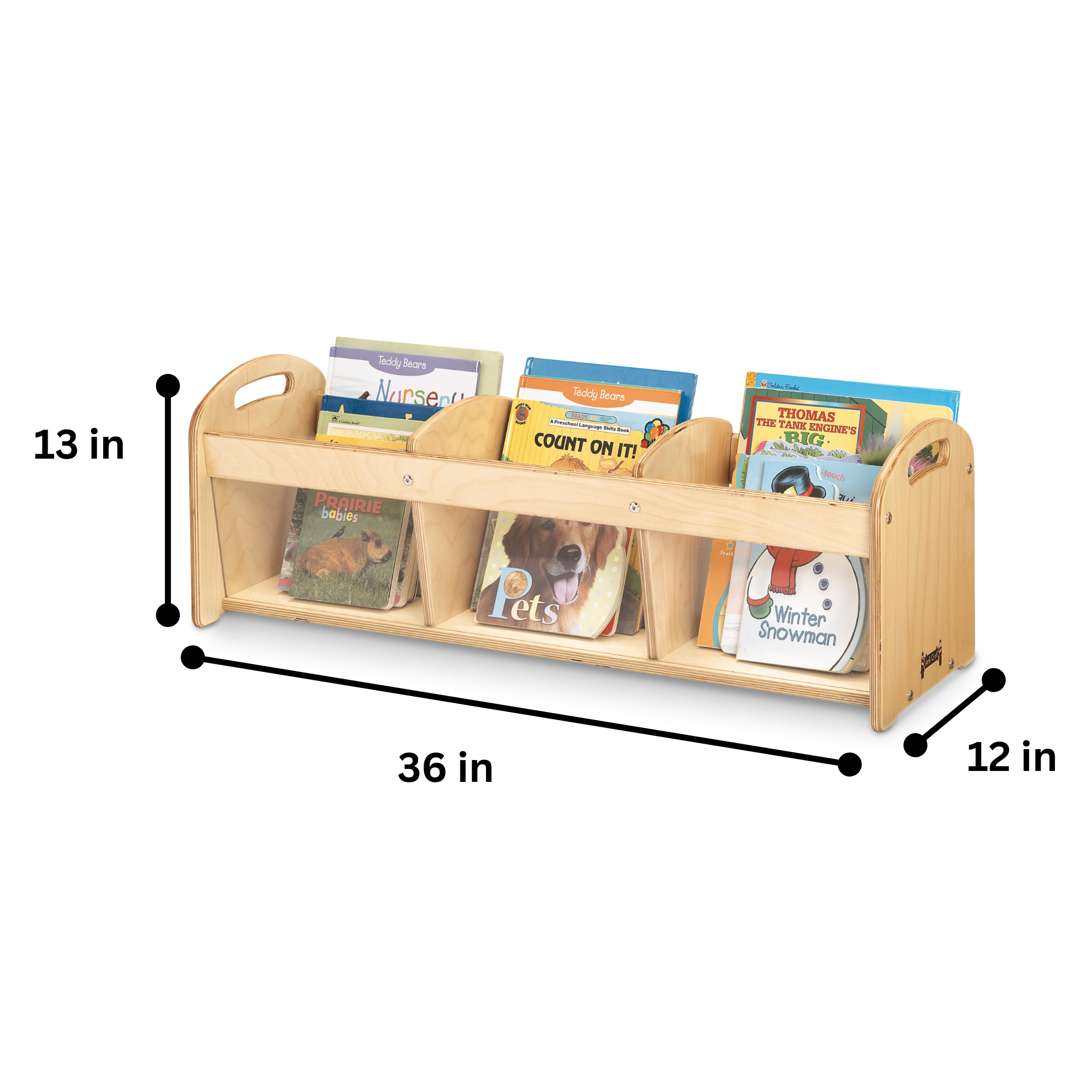 Jonti-Craft® Toddler See-Thru Book Browser