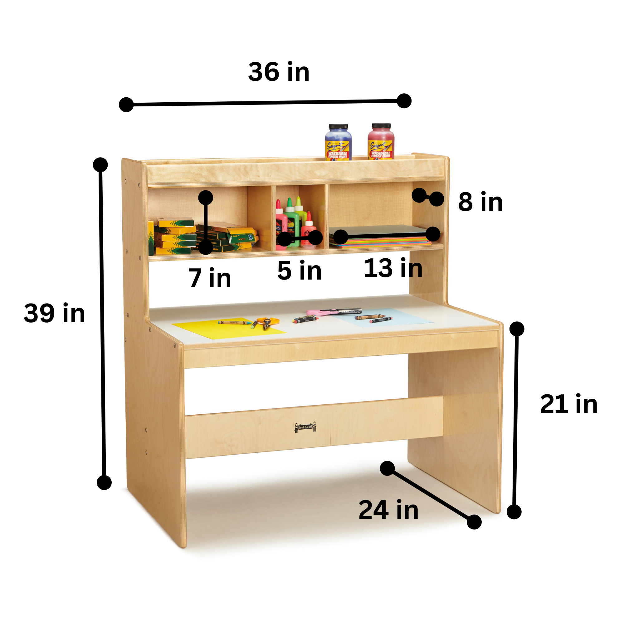 Jonti-Craft® Dual Writing Desk