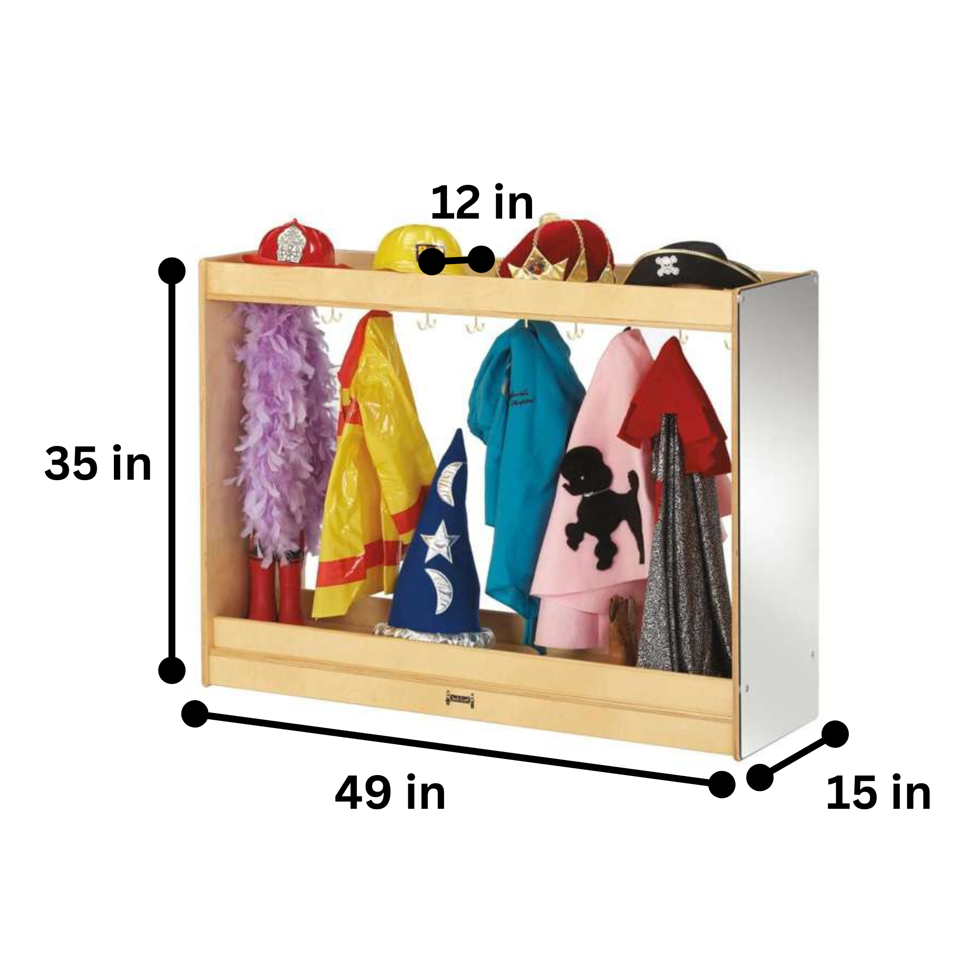 Jonti-Craft® Large Dress-Up Island