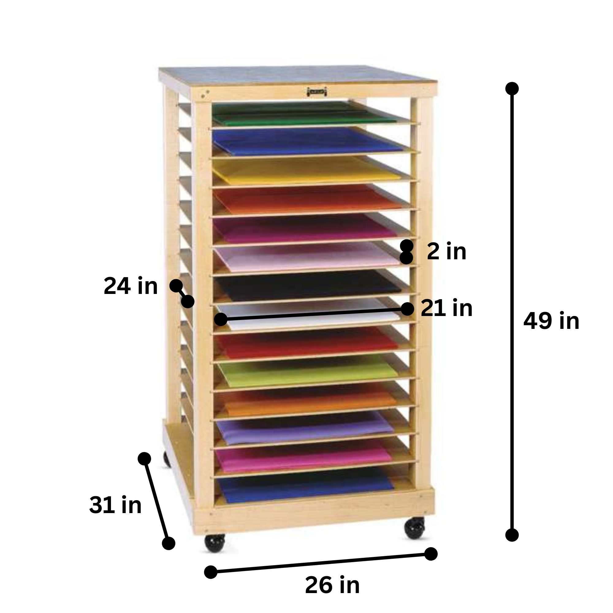Jonti-Craft® Paper Rack