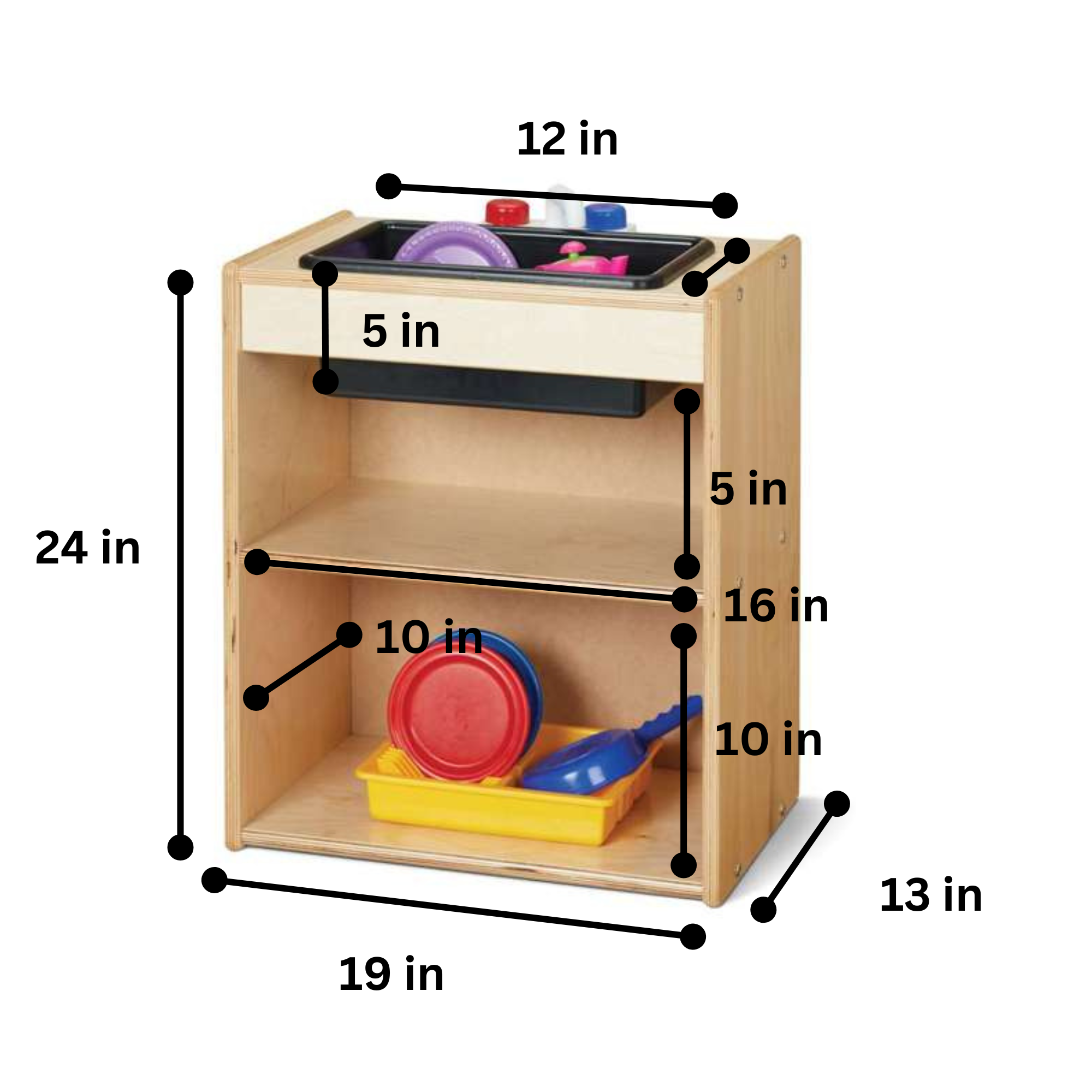 Young Time® Play Kitchen Sink