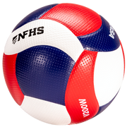 Official Game Ball of the FIVB, 18 panel,  red/white/navy, FIVB and NFHS approved