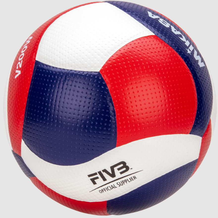 Indoor Volleyball, Championship Series - Official Game Ball Of The FIVB, 18 Panel,  Red/White/Navy, FIVB Approved