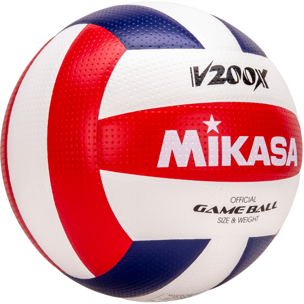 Official Game Ball of the FIVB, 18 panel,  red/white/navy, FIVB approved