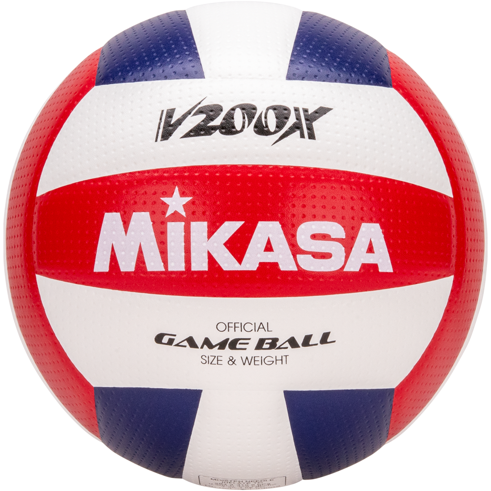 Official Game Ball of the FIVB, 18 panel,  red/white/navy, FIVB approved