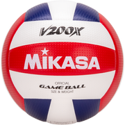 Official Game Ball of the FIVB, 18 panel,  red/white/navy, FIVB approved
