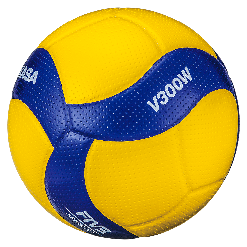 Official Game Ball of the FIVB, 18 panel,  blue/yellow, FIVB approved